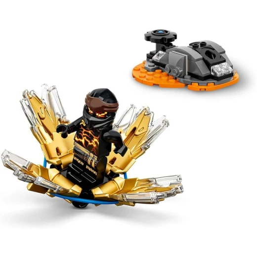 LEGO Ninjago Spinjitzu Burst - Cole Black Ninja Spinner Set, 48 Pieces - ليجو - Image 2