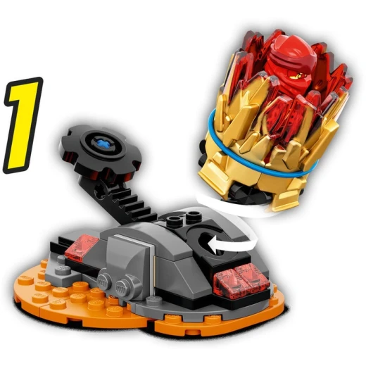 LEGO Ninjago Spinjitzu Burst - Kai Red Ninja Spinner Set, 48 Pieces - ليجو - Image 4