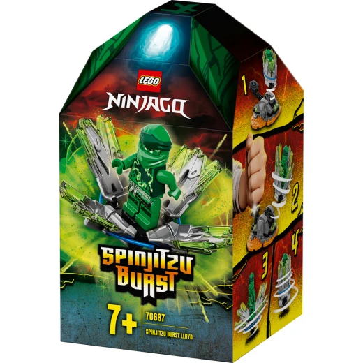 LEGO Spinjitzu Burst Lloyd 48 Pieces LEGO Spinjitzu Burst Lloyd 48 Pieces
