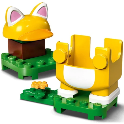 Lego Cat Mario Power-Up Pack, 11 Pieces - ليجو - Image 2