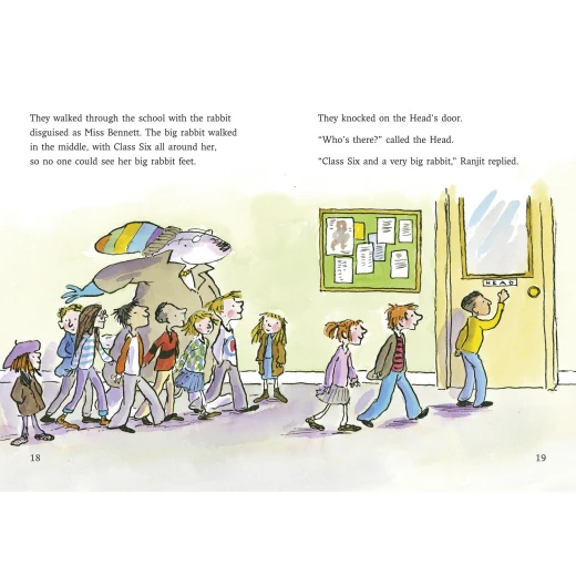Collins Big Cat – Class Six and the Very Big Rabbit - كولينز بيج كات - Image 2