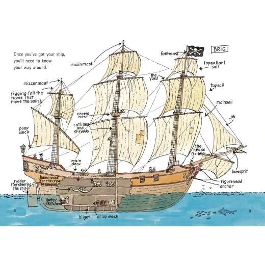 Collins big cat - How to be a Pirate in 10 Easy Stages - كولينز بيج كات - Image 2