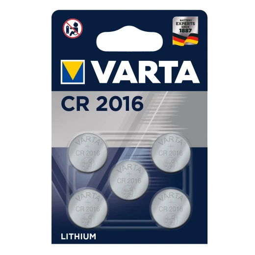 VARTA Batteries Electronics V392 button cell 1.55V battery 1-pack, Button cells in original blister pack of 5