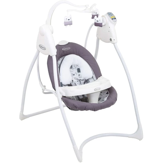 GRACO Lovin Hug Swing W/Plug Block Party GRACO Lovin Hug Swing W/Plug Block Party