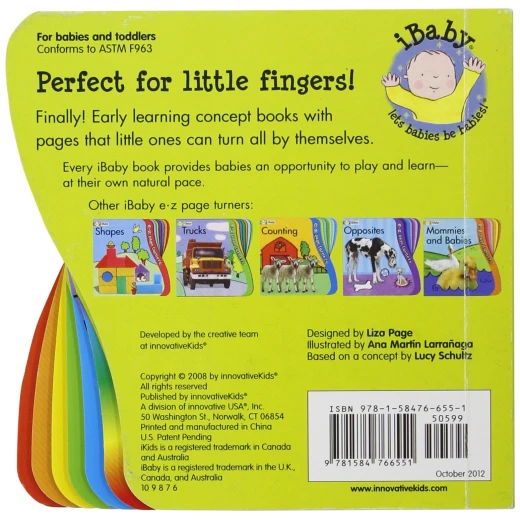 Colors (iBaby E-Z Page Turners) - انوفاتيف كيدز جرين - Image 2