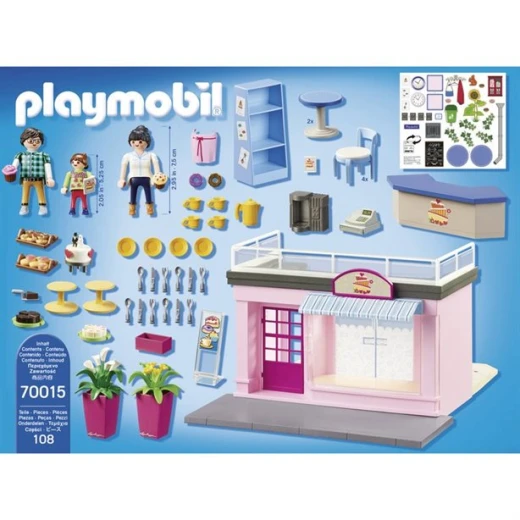 Playmobil My Café 108 Pcs For Children - بلاي موبيل - Image 3