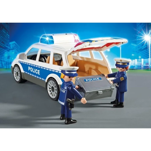 Playmobil Squad Car With Lights And Sound For Children - بلاي موبيل - Image 4