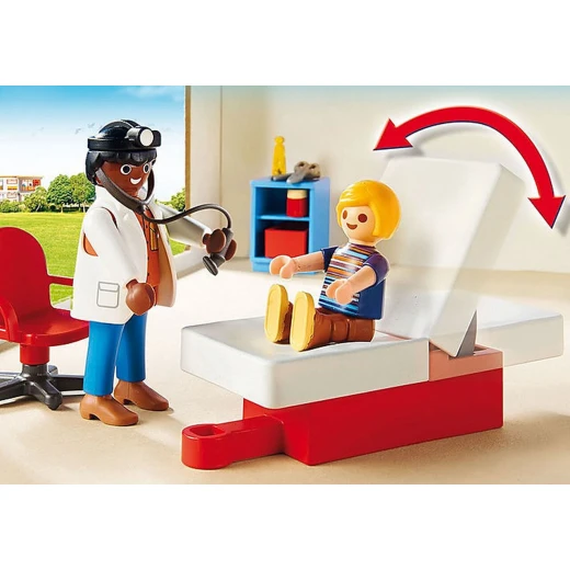 Playmobil Starterpack  Pediatrician's Office 33 Pcs For Children - بلاي موبيل - Image 2