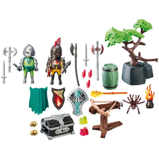 Playmobil Starterpack Knight's Treasure Battle 39 Pcs For Children - بلاي موبيل - Image 2