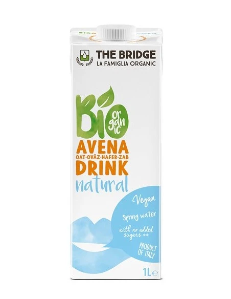 The Bridge Brazil Oats 1L, Organic - ذا بريدج بيو