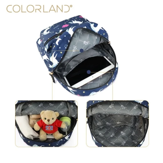 Colorland the Kids Backpack, Grey - كولورلاند - Image 3