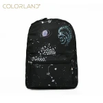 Colorland the Kids Backpack, Black - كولورلاند