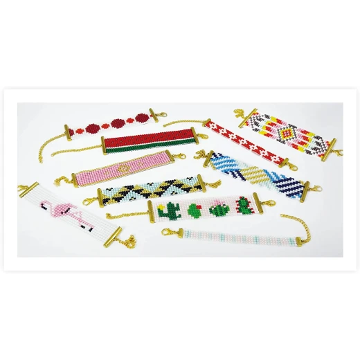 Buki BeTeens Girls Beading Loom Kit with Clasps, Seed Beads, Patterns - بوكي - Image 5