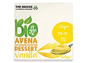 BRDG Org Oat Vanilla Dessert 4*110g - ذا بريدج بيو