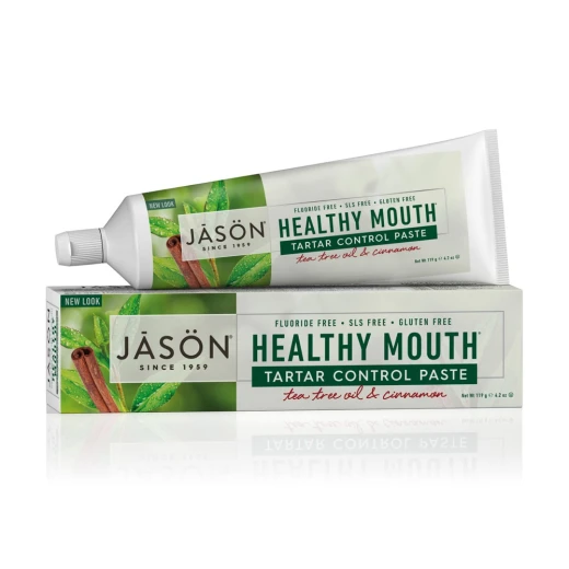 Jason Naturals Tea Tree Oil & Cinnamon Toothpaste 119g Jason Naturals Tea Tree Oil & Cinnamon Toothpaste 119g