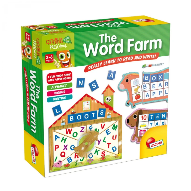 Lisciani Carotina Plus The Word Farm - ليشياني