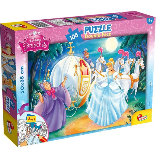Lisciani Double-sided Puzzle - Cinderella Lisciani Double-sided Puzzle - Cinderella