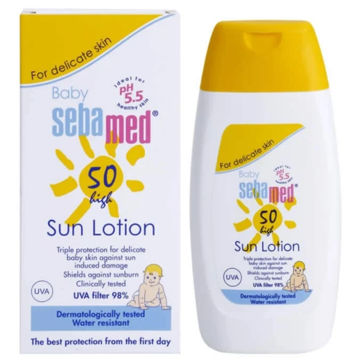 لوشن الحماية من أشعة الشمس للأطفال من سيباميد - SPF 50 PA + (200 مل) لوشن الحماية من أشعة الشمس للأطفال من سيباميد - SPF 50 PA + (200 مل)