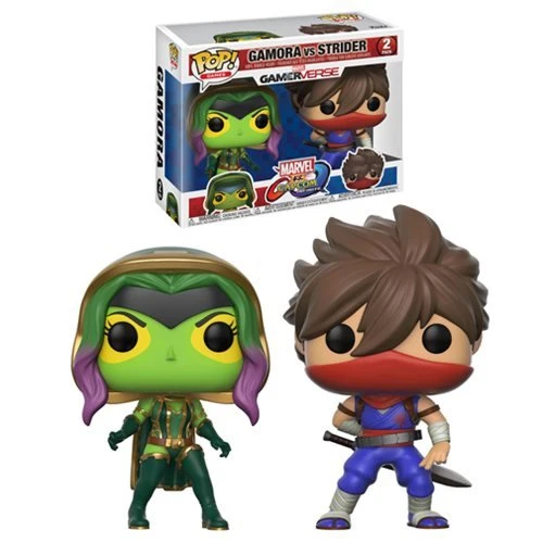 فانكو بوب! الألعاب: Marvel Vs. كابكوم 2PK - Gamora Vs. سترايدر - فانكو