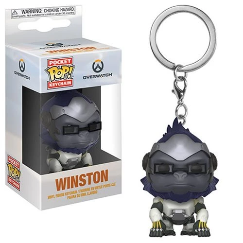 Funko Pocket Pop! Keychain: Overwatch - Winston Funko Pocket Pop! Keychain: Overwatch - Winston