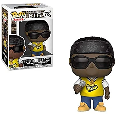 Funko Pop! Rocks: Music: Notorious B.I.G. in jersey - فانكو