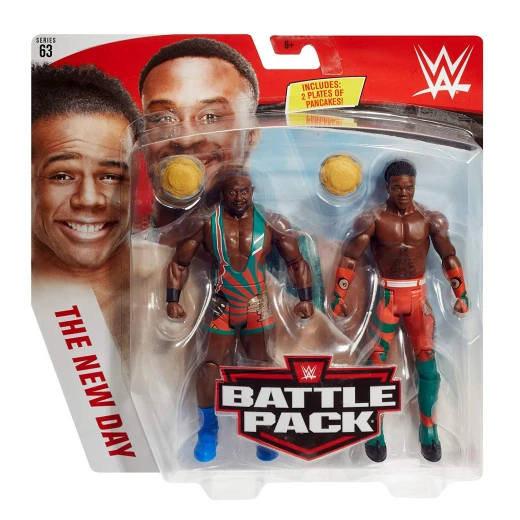 Mattel WWE Battle Pack - Big E vs Xavier Woods Mattel WWE Battle Pack - Big E vs Xavier Woods