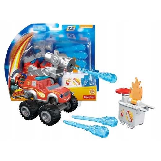 Fisher-price Nickelodeon Blaze & The Monster Machines Water Blasting Fire Truck- Assortment - 1 Pack - Random Selection - فيشر برايس - Image 3