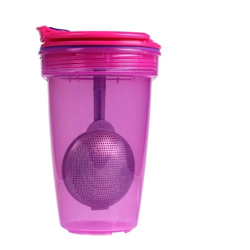 Sistema Twist Sip Tea To Go Travel Mug With Filter, Red - سيستما - Image 3