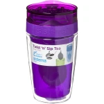 Sistema Twist Sip Tea To Go Travel Mug With Filter, Purple - سيستما