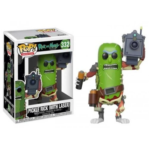 Funko Pop! Animation: Rick and Morty - Pickle Rick (With Laser) Funko Pop! Animation: Rick and Morty - Pickle Rick (With Laser)