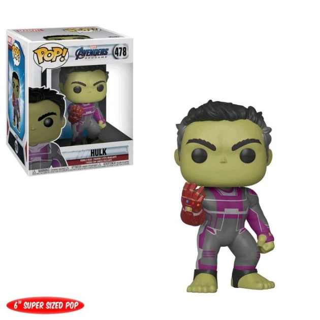 Funko 6" Pop! Vinyl Exclusive-Pop! Marvel: Avengers Endgame - 6" Hulk with Gauntlet (Exc) - فانكو
