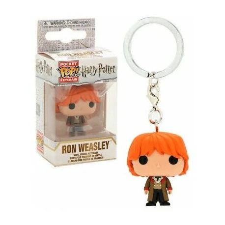 فانكو بوكيت بوب! سلسلة المفاتيح- POP Keychain: HP - Ron (Yule)