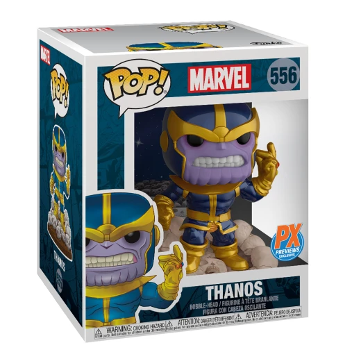 Funko Pop!: Marvel 80th - Thanos (MT) 6" (Exc) Funko Pop!: Marvel 80th - Thanos (MT) 6" (Exc)