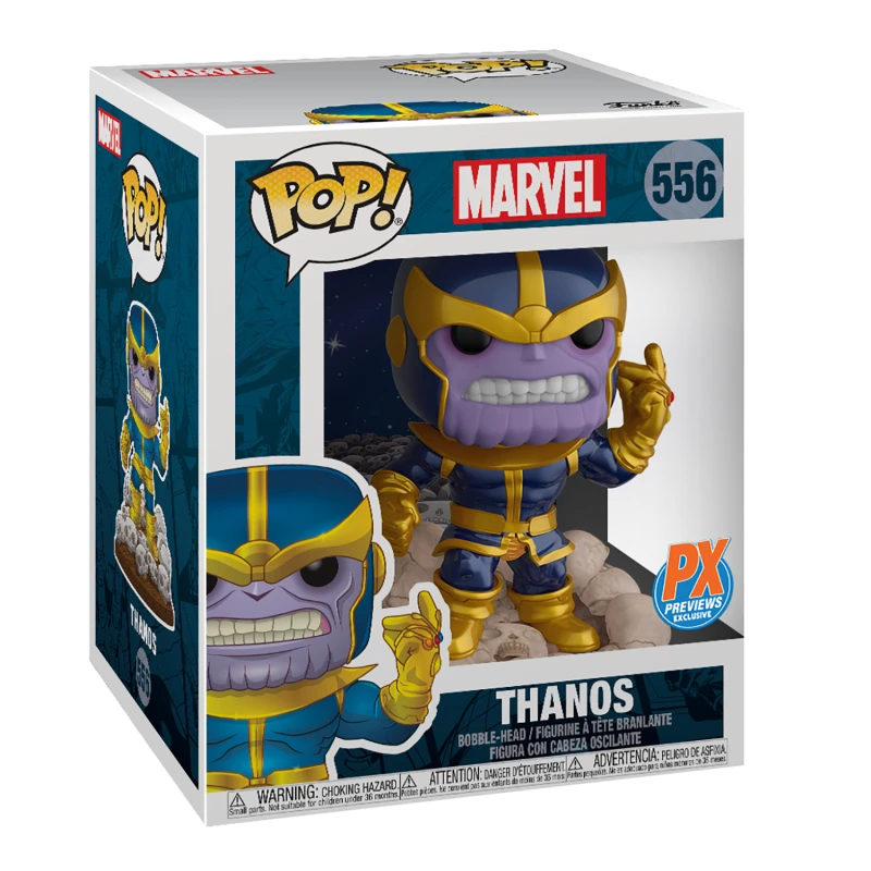 Funko Pop!: Marvel 80th - Thanos (MT) 6" (Exc) - فانكو