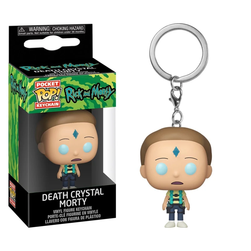 Funko Pop! Keychain: Rick & Morty - Floating Death Crystal Morty - فانكو