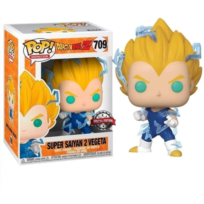 Funko Pop! Animation: DBZ S6 - SS2 Vegeta w/ Chase (GW) (Exc) - فانكو