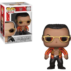 Funko Pocket Pop! Keychain-POP Keychain: WWE - The Rock (Exc)