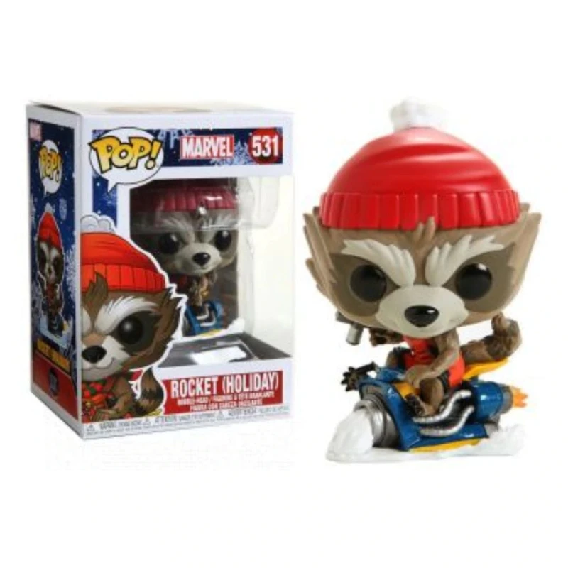 Funko Pop! Marvel: Holiday - Rocket - فانكو