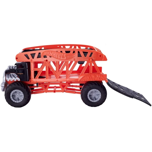 Hot Wheels Monster Trucks Transporter, from 3 years - هوت ويلز - Image 4