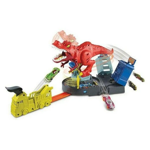 Hot Wheels T-Rex Rampage Play Set - هوت ويلز - Image 6