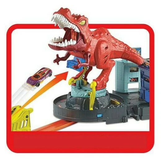 Hot Wheels T-Rex Rampage Play Set - هوت ويلز - Image 3