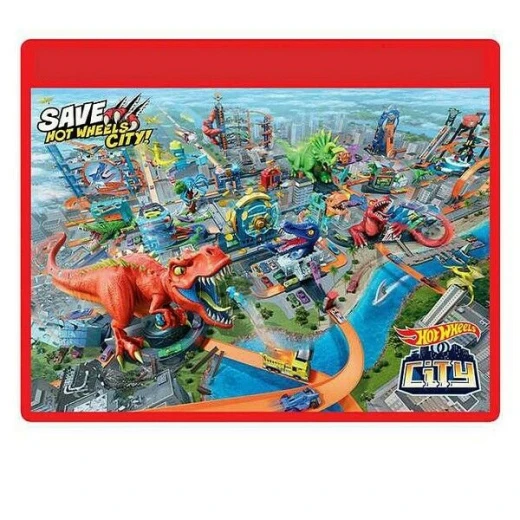 Hot Wheels T-Rex Rampage Play Set - هوت ويلز - Image 2
