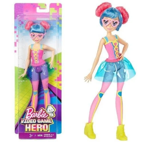 Barbie Video Game Hero Pink Eyeglasses Doll Barbie Video Game Hero Pink Eyeglasses Doll