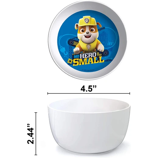 Zak Designs Paw Patrol Boy Plate-Bowl-Tumbler 3pc Window Box - زاك ديزاينز - Image 3