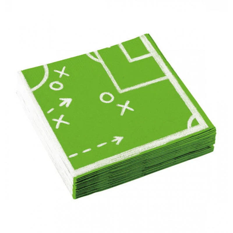 Amscan- Kicker Party Napkin X20 pieces - أمسكان