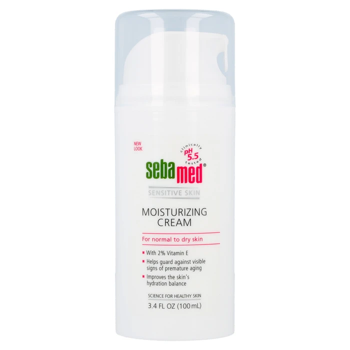 Sebamed Moisturizing Face Cream W/ Pump - 100 Ml - سيباميد