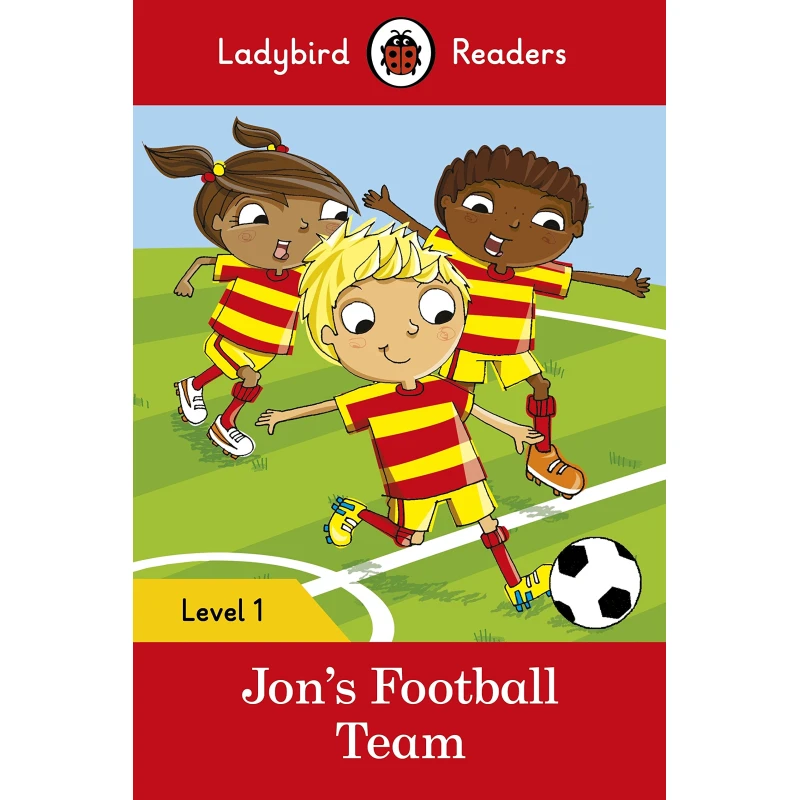 Ladybird Readers Level 1 - Jon's Football Team - دار المنهل