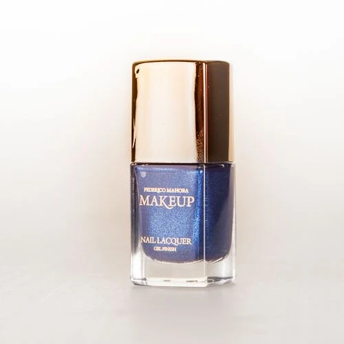 Federico Mahora - Nail Lacquer Gel Finish Neon Blue