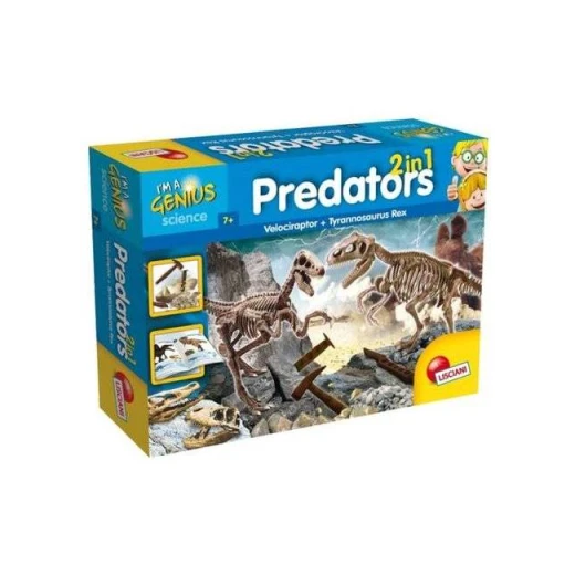 Lisciani I'm A Genius Predators 2 In 1 Lisciani I'm A Genius Predators 2 In 1