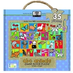 Innovative Kids Green Start Giant Floor ABC Animals Puzzle (35 Piece) - انوفاتيف كيدز جرين